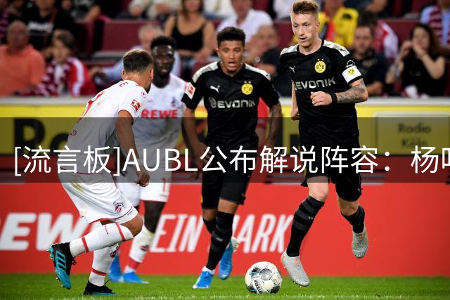 [流言板]AUBL公布解说阵容：杨鸣领衔，赛事将于8月2日-9日举行